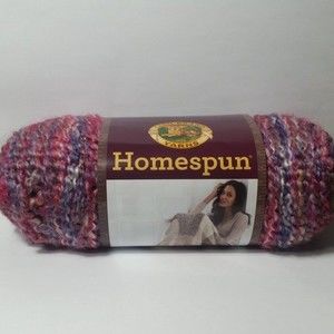 Homespun Yarn Mixed Berries 1 Skein Pink Purple